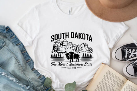 South Dakota The Mount Rushmore State Est. 1889 SVG Angelina750 