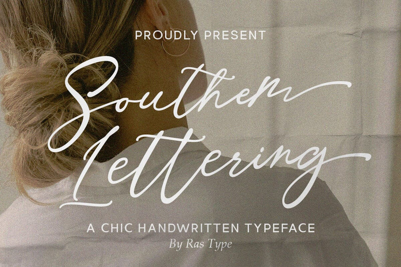 Southem Lettering Font Rastype 
