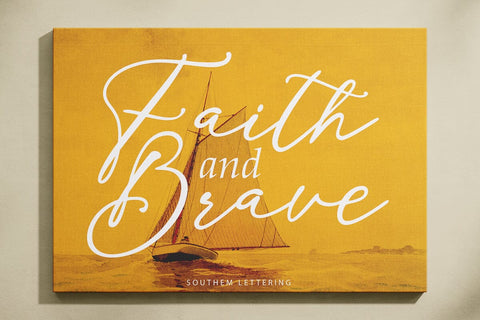 Southem Lettering Font Rastype 