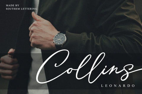 Southem Lettering Font Rastype 