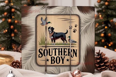 Southern Boy Hunting 20oz Tumbler Wrap Sublimation DesignSVG 