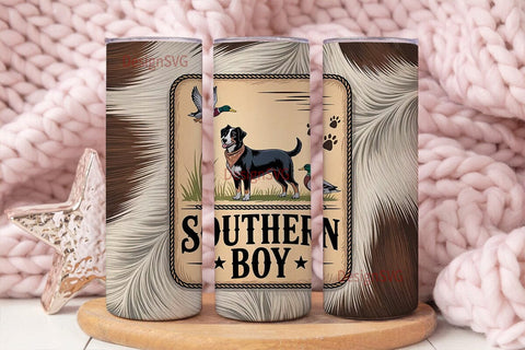 Southern Boy Hunting 20oz Tumbler Wrap Sublimation DesignSVG 