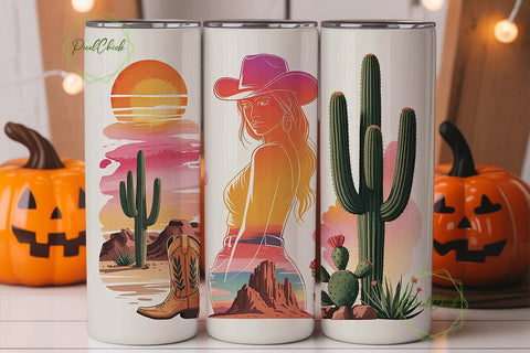 Southern Girl 20oz Tumbler Wrap Sublimation PixelChick 
