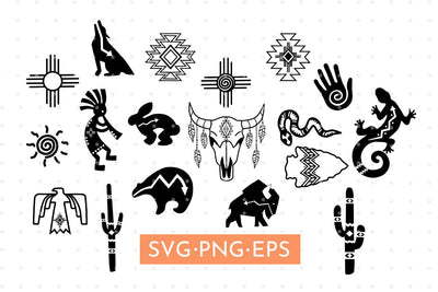Southwest Clipart Bundle SVG MaiaLunaDesign 