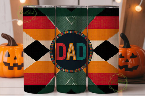 Southwestern Dad 20oz Tumbler Wrap Sublimation PixelChick 