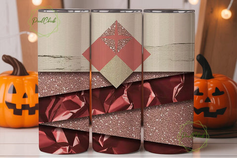 Southwestern Rustic Tumbler Wrap Sublimation PixelChick 