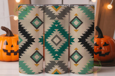 Southwestern Tribal Tumbler Wrap Sublimation PixelChick 