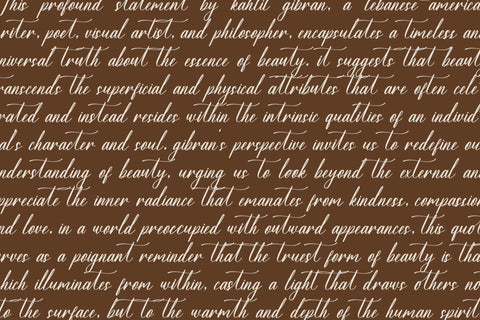 Sovinhaya Dictaselin - Modern Beauty Calligraphy Font Letterena Studios 