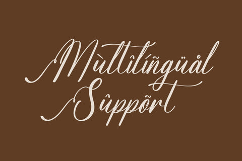 Sovinhaya Dictaselin - Modern Beauty Calligraphy Font Letterena Studios 