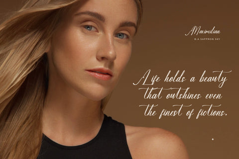 Sovinhaya Dictaselin - Modern Beauty Calligraphy Font Letterena Studios 