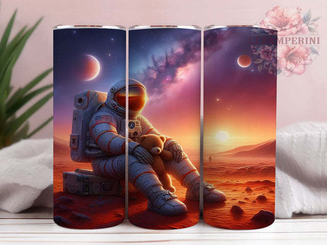 Space Astronaut Galaxy Cosmic Tumbler, Astronaut Tumbler Design, Galaxy Tumbler Wrap, 20oz Sublimation Wrap, Outer Space Tumbler, Cosmic Tumbler Design, Sci Fi Tumbler Wrap Sublimation Li Zamperini 