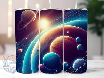 Space exploration 20oz Skinny Tumbler Sublimation Designs for StraightTapered Tumbler PNG File Digital Download Sublimation ToriDesigns 