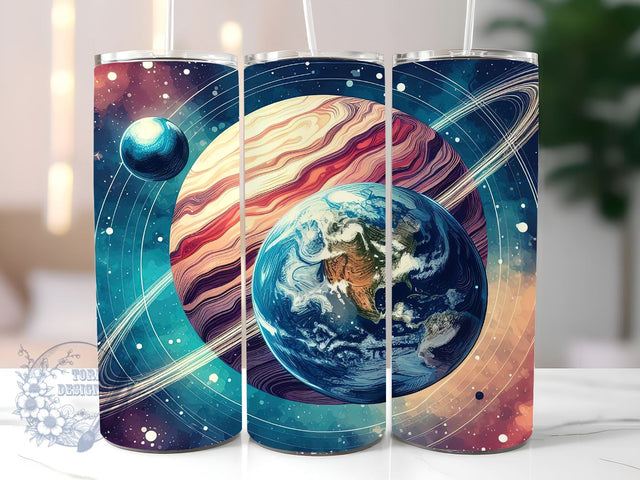 Space exploration 20oz Skinny Tumbler Sublimation Designs for StraightTapered Tumbler PNG File Digital Download Sublimation ToriDesigns 