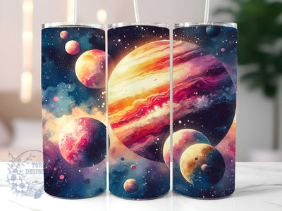 Space Exploration Design, Space 20oz Skinny Tumbler Sublimation Design, Space Tumbler Wrap, Planets Sublimation Design Sublimation ToriDesigns 