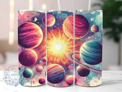 Space Exploration Design, Space 20oz Skinny Tumbler Sublimation Design, Space Tumbler Wrap, Planets Sublimation Design Sublimation ToriDesigns 
