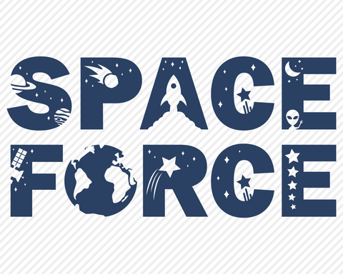 Space Force Bundle | Patriotic SVG SVG Texas Southern Cuts 
