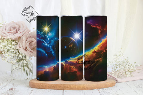 Space Nebula Cosmic Wonder 20oz Tumbler Sublimation sassyprint 