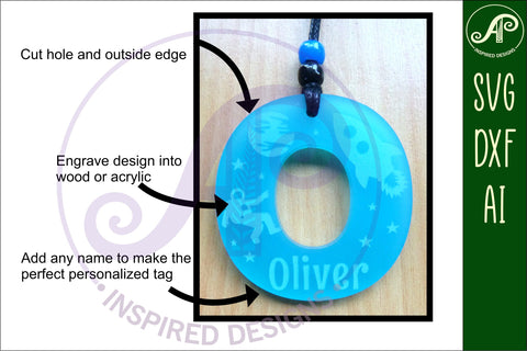 Space theme tag letter designs keychain DIGITAL SVG SVG APInspireddesigns 