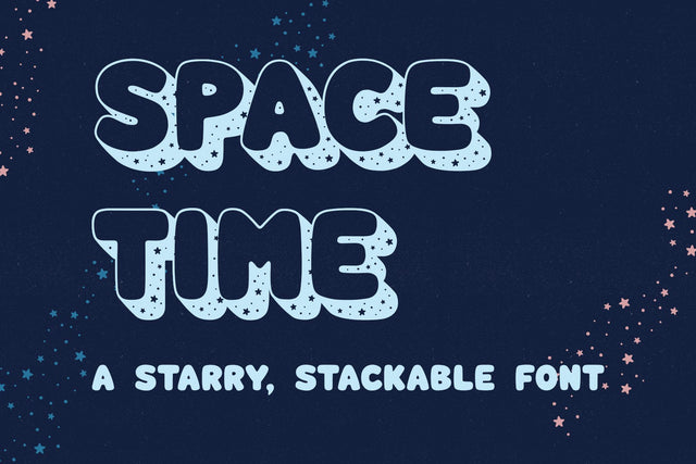 Space Time Font Lauren Ashpole 
