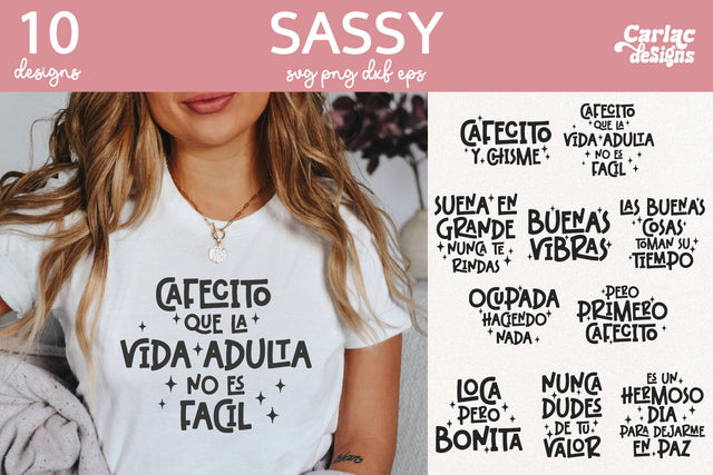 Spanish Quote SVG PNG SVG Carla C Designs 