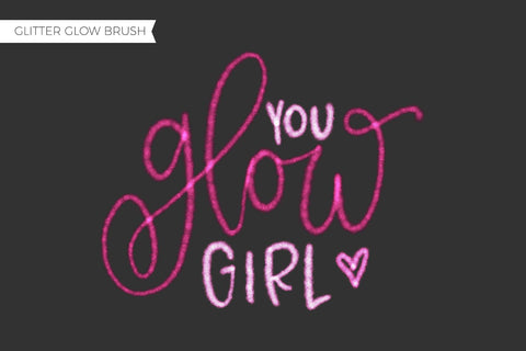 Sparkle and Shine Glitter Procreate Brushes Digital Pattern Beck McCormick 