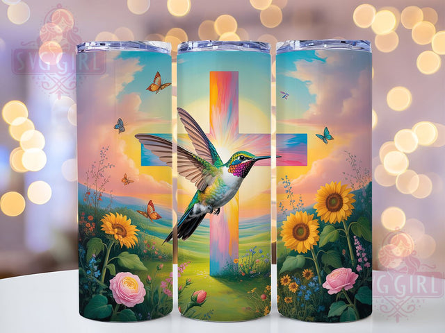 Sparkle Bird Faith 20oz Tumbler, Christian Cup Wrap, Faith Bird Design, Sublimation Tumbler Wrap, 20Oz Tumbler Design, Artistic Scripture Cup, Stylish Sparklecore Wrap Sublimation SvggirlplusArt 