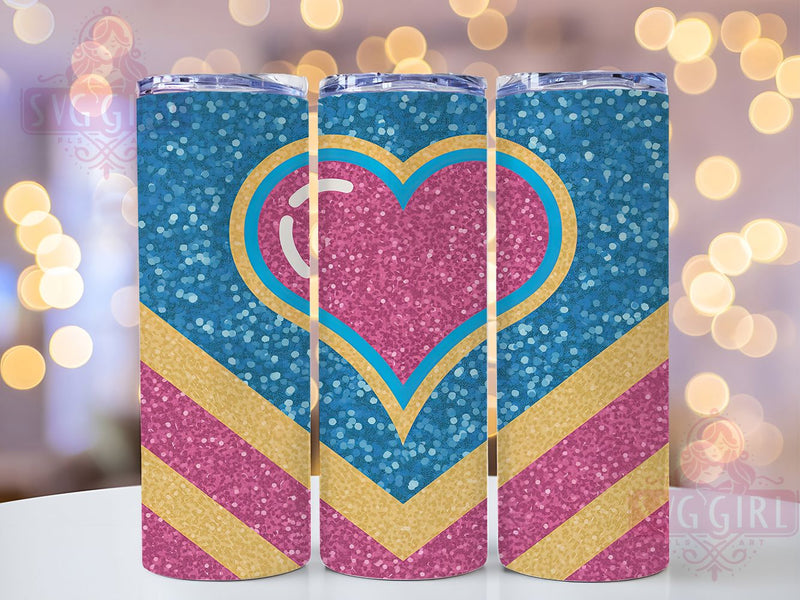 Sparkle Heart Valentine Tumbler Wrap, Glitter Love Design, Valentine Tumbler Art, Romantic Gift Design, Seamless Heart Print, Glitter Pattern Wrap, Feminine Tumbler Design Sublimation SvggirlplusArt 