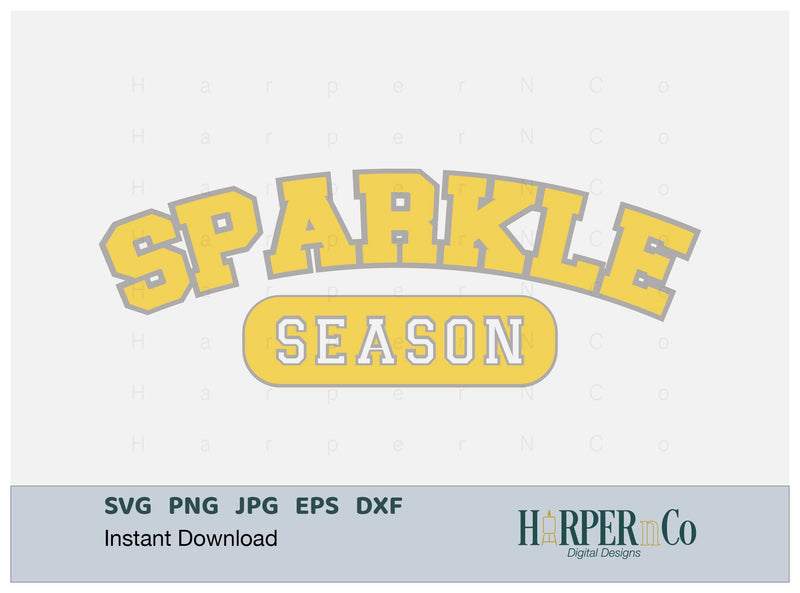 Sparkle Season Laser SVG EPS Cut File SVG HarperNCo 