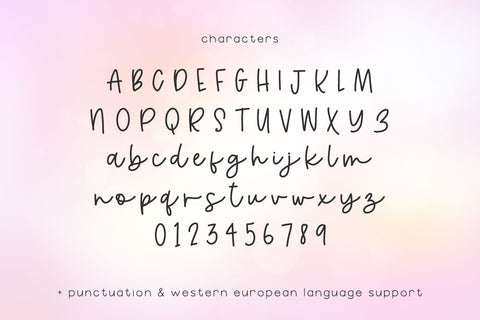 Sparkleshine Script Font Beck McCormick 