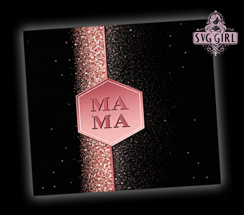 Sparkly Mama 20oz Tumbler, Glitter Drinkware, 20oz Sublimation, Mama Gift, Sparkly Tumbler, Personalized Tumbler, Mother's Day Gift Sublimation SvggirlplusArt 