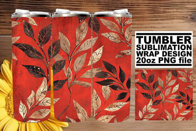 Sparkly Red Glitter Tumbler Wrap Sublimation afrosvg 