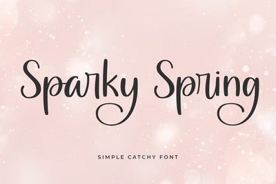 Sparky Spring Font Abo Daniel Studio 