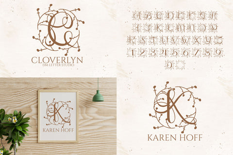 Special Bundle Collection Font Dm Letter Studio 