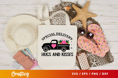 Special delivery hugs and kisses svg Design SVG Designangry 