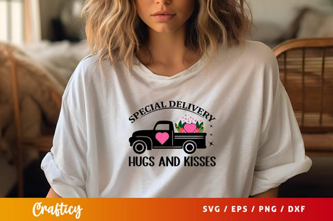 Special delivery hugs and kisses svg Design SVG Designangry 