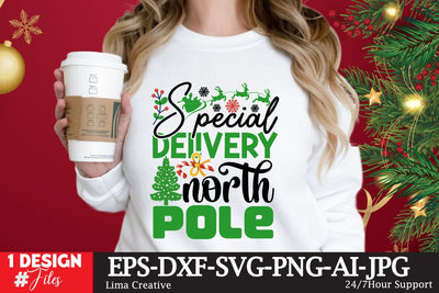 Special Dellivery North Pole SVG Cut File SVG Insomnia Std 