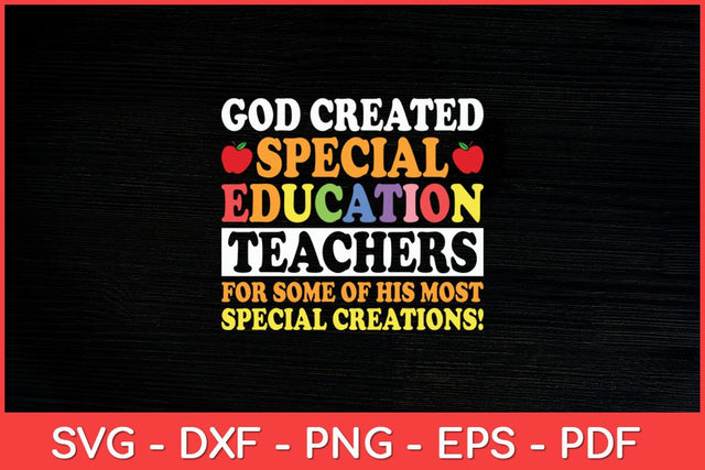 Special Education Teachers Sped Instructor Educator Svg Design SVG artprintfile 