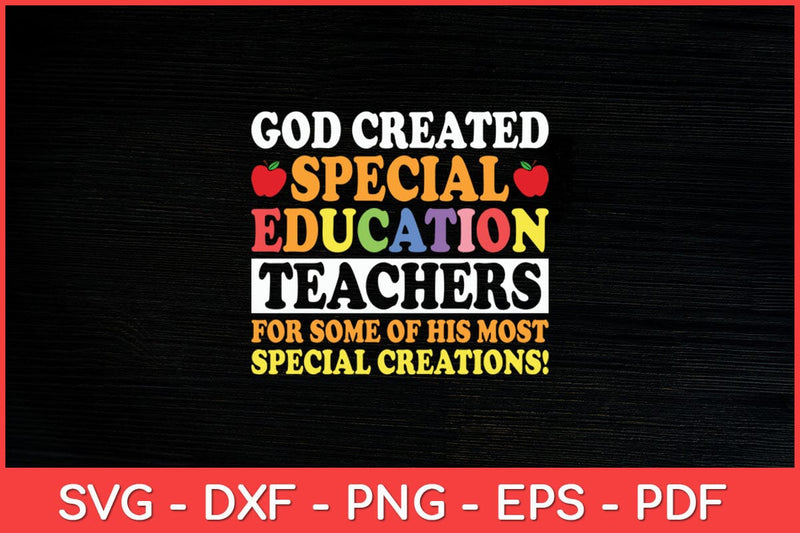 Special Education Teachers Sped Instructor Educator Svg Design SVG artprintfile 