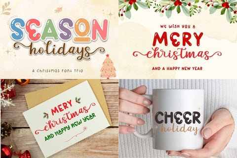 Special Summer Font Bundle - 22 Cute Display Fonts Font AnningArts Design 