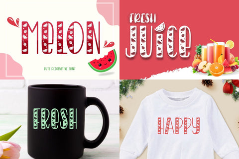 Special Summer Font Bundle - 22 Cute Display Fonts Font AnningArts Design 