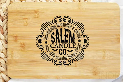 Specializing in candles & curses salem candle co. made with genuine hocus pocus SVG Angelina750 
