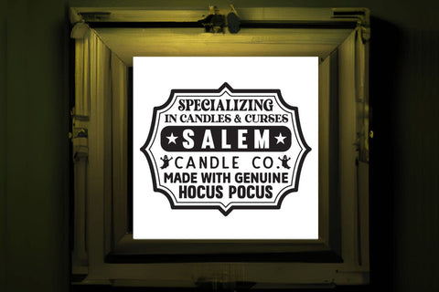 Specializing in candles & curses salem SVG Angelina750 