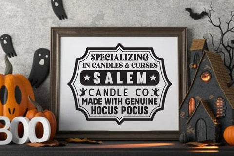 Specializing in candles & curses salem SVG Angelina750 