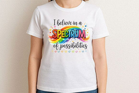 Spectrum Of Possibilities Autism Awareness PNG Digital Download SVG BillahCrafts 