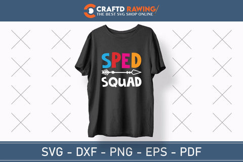 Sped Squad Svg, Special Education Teachers Halloween Svg, Halloween Png , Halloween Clipart, Ghost Svg, Halloween Shirt Svg, Hippie Svg, Retro Svg, Svg Bundle, Sublimation Designs SVG Debashish Barman 