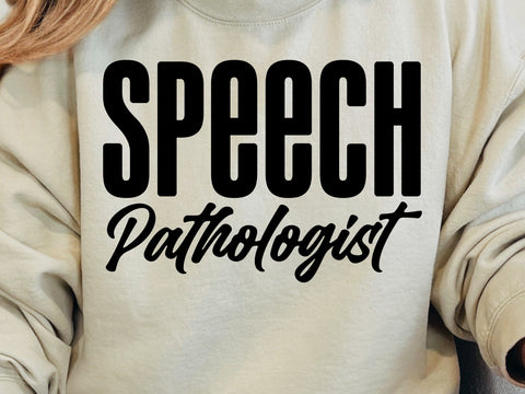 Speech Pathologist SVG, Cricut Silhouette Svg SVG DesignDestine 