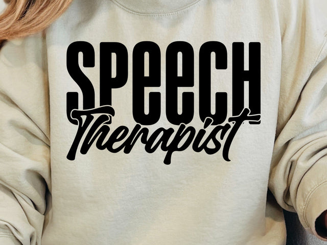 Speech Therapist SVG, SLP Files SVG DesignDestine 