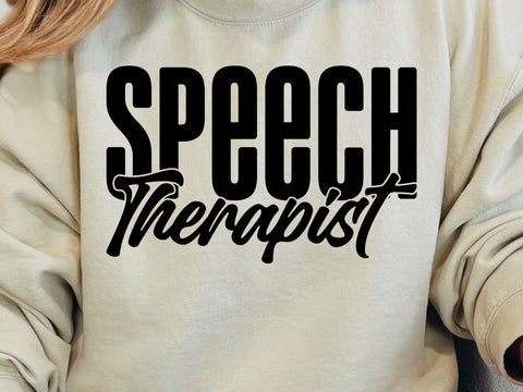 Speech Therapist SVG, SLP Files SVG DesignDestine 