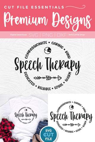 Speech therapy svg, a Speech therapist unisex svg for Cricut SVG SVG Cut File 