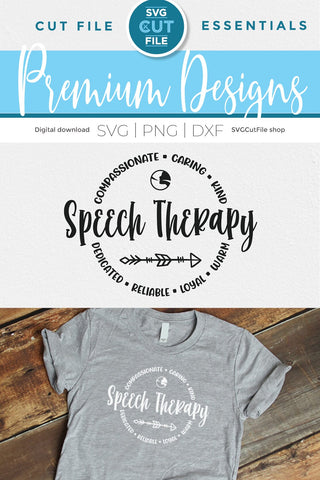 Speech therapy svg, a Speech therapist unisex svg for Cricut SVG SVG Cut File 